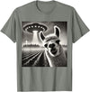 ÄLlamaAlpacaCo. Funny Llama Alpaca Selfie UFOs T-Shirt - Olive Heather