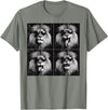 Lion Shirts For Men Women Kids Gifts Lion Selfie Funny Meme Women Kids Boys Girls Youth Teen Men T-Shirt - Olive Heather