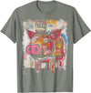 BADMENS&SIRENS Pig 90s Graffiti T-Shirt - Olive Heather