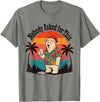 Tropic Polar Co Christmas in July Polar Bear Vacation T-Shirt - Olive Heather