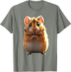 Hamster Rodent Field Hamster Cute Hamster T-Shirt - Olive Heather