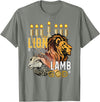 Claudia Williams Apparel Lion of Judah Lamb of God T-Shirt - Olive Heather