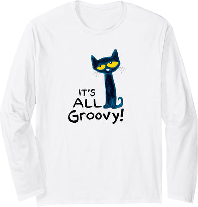 Pete the Cat It's All Groovy! Long Sleeve T-Shirt