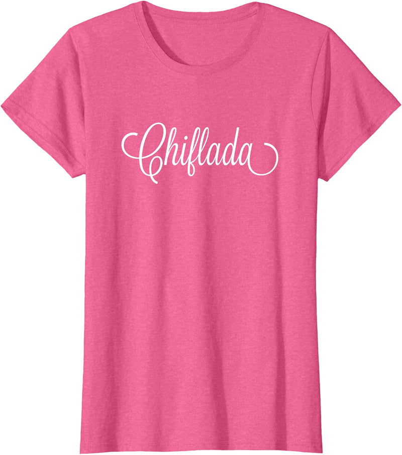 The Spanish Cow Chiflada Spanish Brat Mexican T-Shirt - Pink Heather