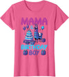 Birthday Party Shirts For Men Women Kids Mama of Birthday Boy Llama Pinata Party Family Match Women T-Shirt - Pink Heather