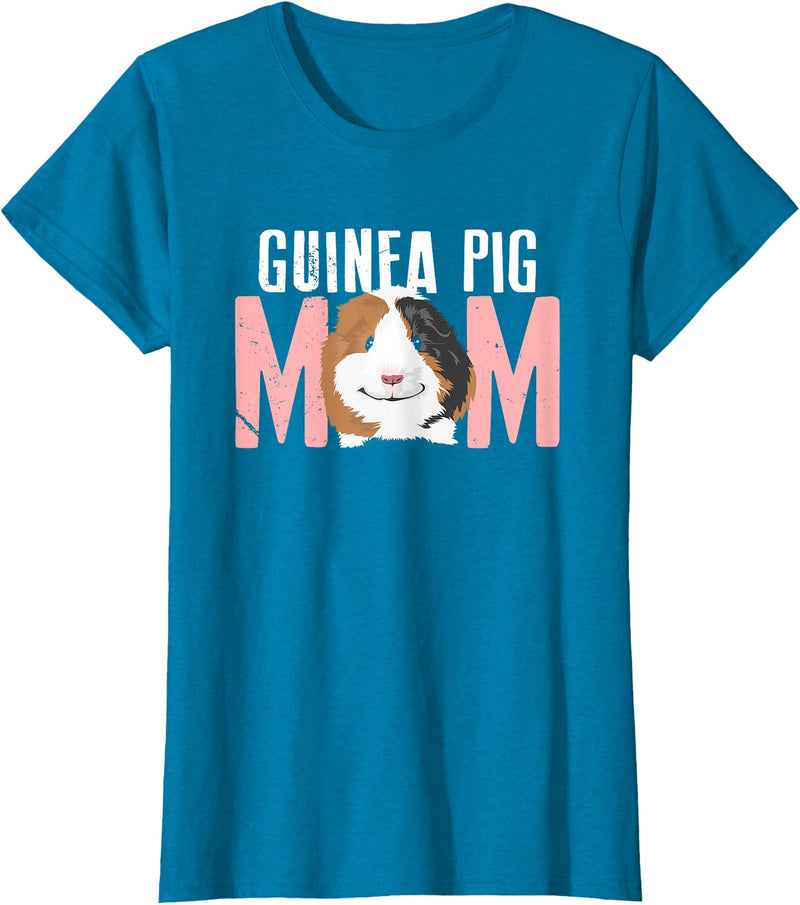 Awesome Guinea Pig Mom Tees & Apparel Sweet Guinea Pig Mom T-shirt T-Shirt - Sapphire Blue