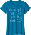 Rabbit Mummy Rabbit Pets T-Shirt in Sapphire Blue