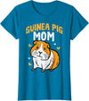 Guinea Pig Shirts For Men Women Kids Gift Guinea Pig Mom Cute Cavy Mama Mommy Mothers Day Animal Women T-Shirt - Sapphire Blue