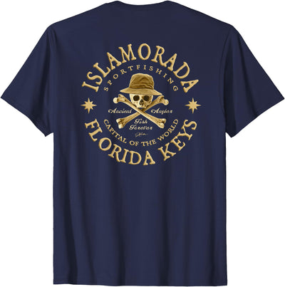 Islamorada, Florida, Ancient Angler, Fishing T-Shirt