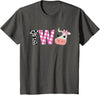 Funny Cow Mom And Dad Birthday Family Tees Second Birthday Girl Cow Farm, 2nd Birthday Cow 2 Toddler T-Shirt - Asphalt Grey