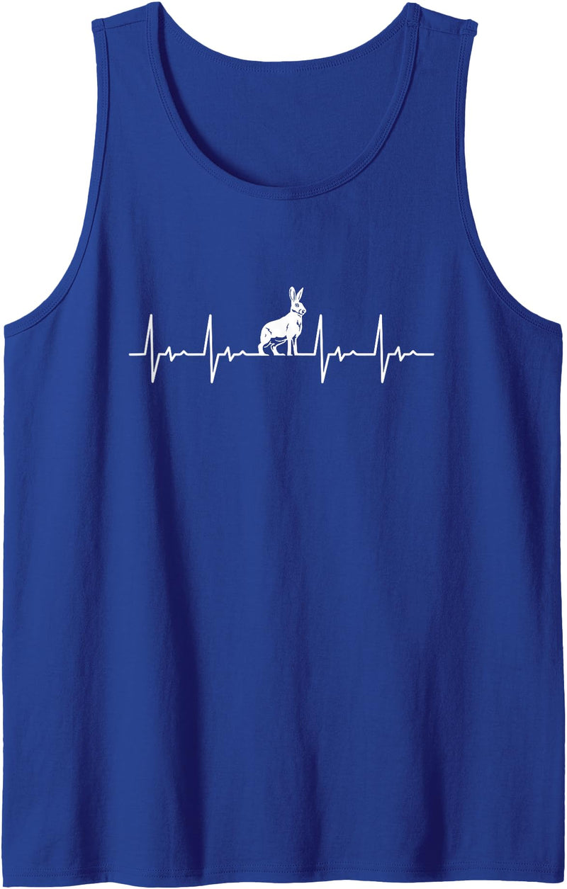 Flemish Giant Rabbit Owner Design for a Owner Tank Top in Royal Blue