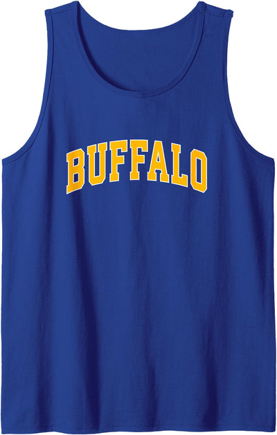 Cow Vintage Buffalo Co Buffalo Throwback Tank Top