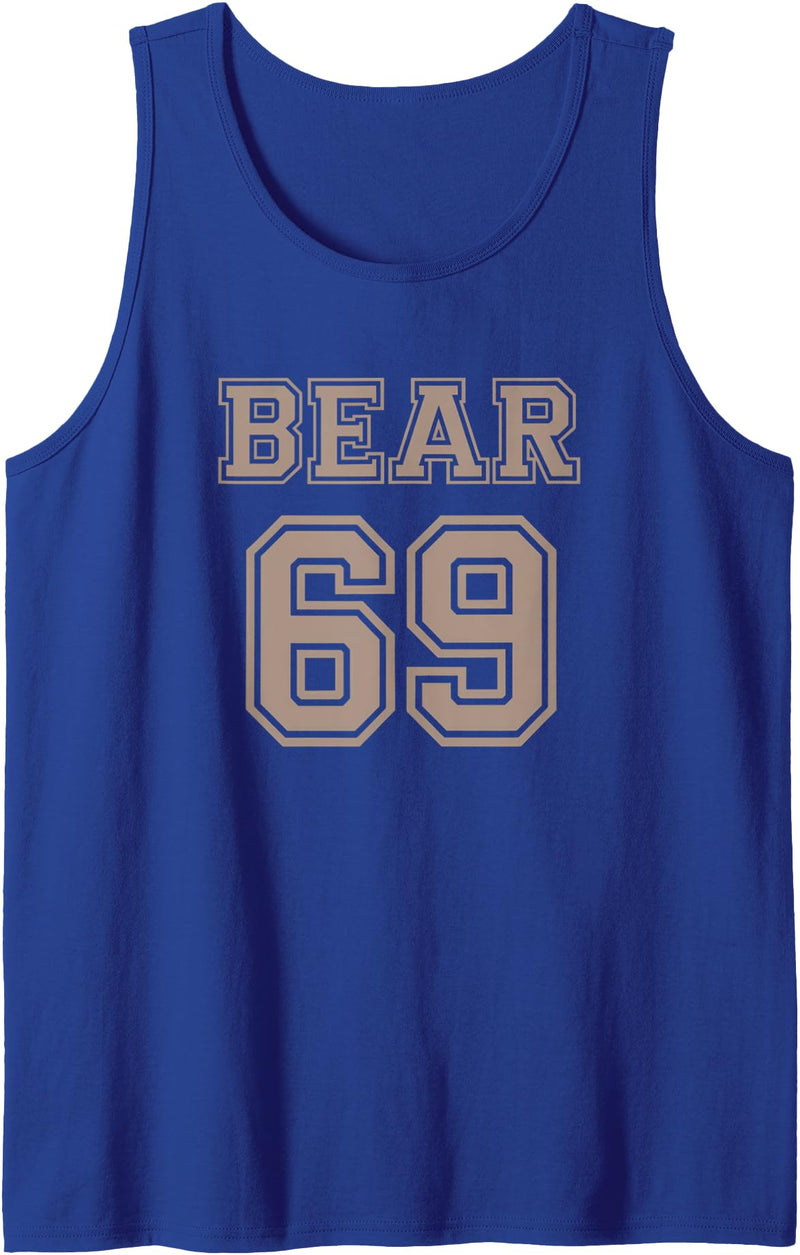 Gay Bear T-Shirts Gay Pride Bear Community lgbtq pride for Cubs - Bear 69 Tank Top - Royal Blue