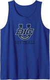 Buffalo Island, Monette, AR 72447 Buffalo Island Central High School Mustangs Softball Tank Top - Royal Blue