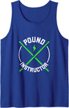 Pound Fitness clothing and designs Pound Instructor - Pound Fitness Tank Top - Royal Blue