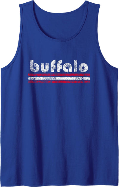 Buffalo Vibes Buffalo New York Vintage Weathered Throwback Tank Top