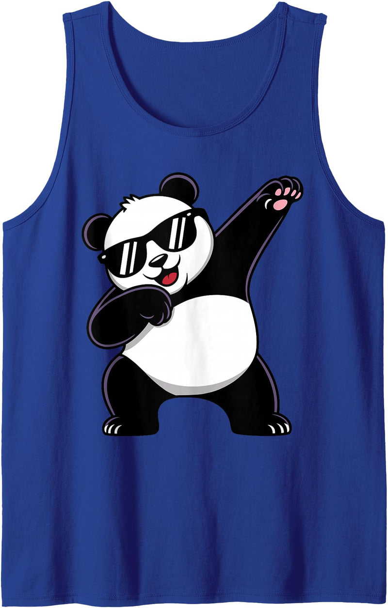Panda Gift Panda Bear Lover Accessories & Stuff Funny Panda Art for Men Women Kids Panda Lovers Panda Bear Tank Top - Royal Blue