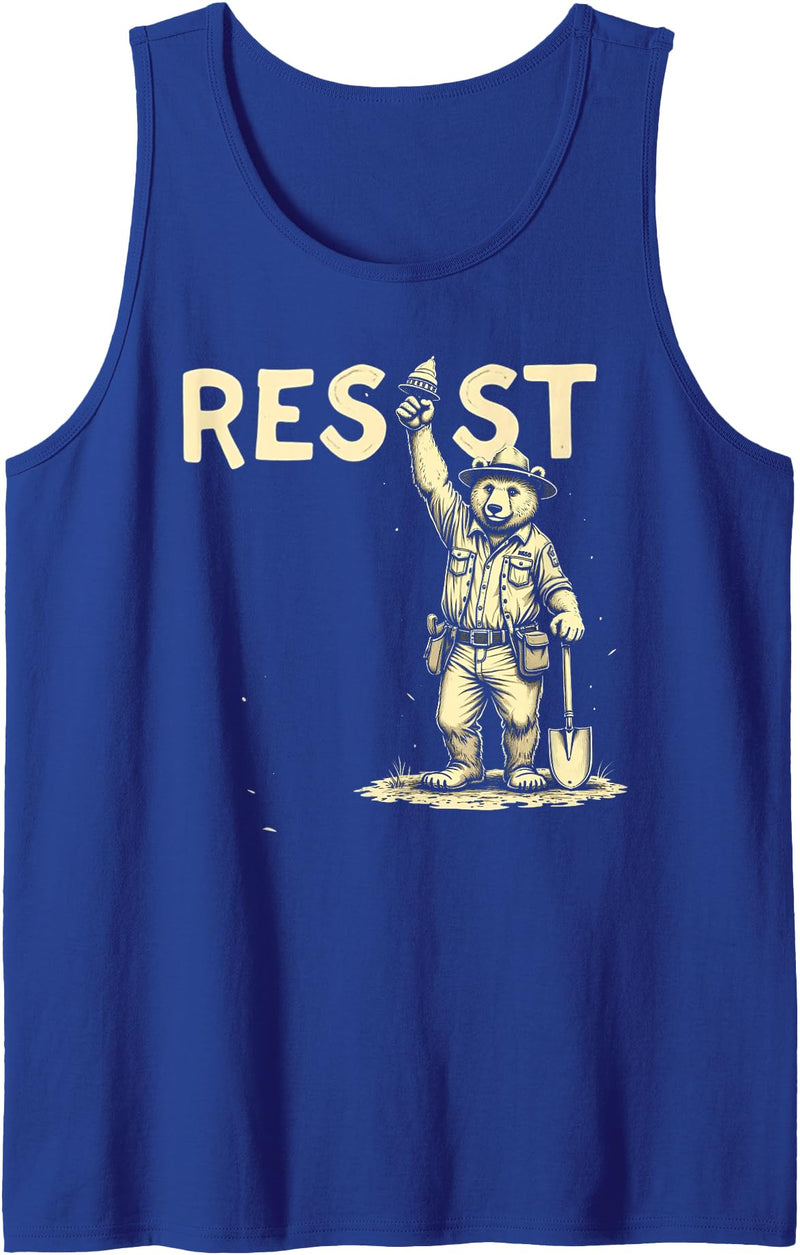 Bear Resist Tank Top - Royal Blue