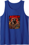 CUTE & TEES Cute Buffalo Buffzilla for Thai Buffal Moms Dads Pet Lovers Tank Top - Royal Blue