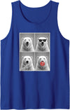 polar bears polar bear Shop Polar Bears Funny Polar Bear Tank Top - Royal Blue