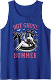 Check out my Halloween Shirts Halloween Hot Ghoul Summer Summerween Tank Top - Royal Blue