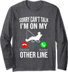 Fishing Gifts for Men Boys Funny Fishing Tee Dad. Funny Fishing Dad Men Funny Reel Cool Fish Bass Fishing Long Sleeve T-Shirt - Dark Heather Grey