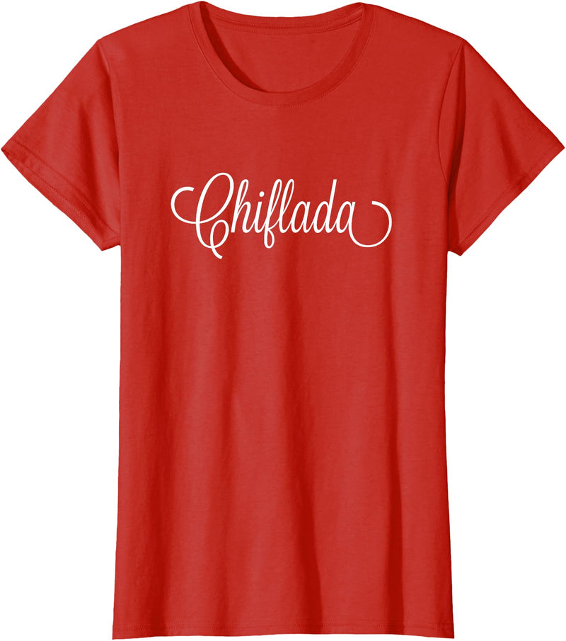 The Spanish Cow Chiflada Spanish Brat Mexican T-Shirt - Red