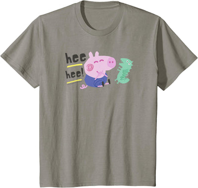 HEE HEE! George Playing with Mr. Dinosaur T-Shirt