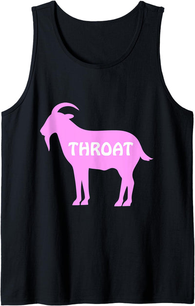 Throat Goat Costume Funny Throat Goat - Adult Humor Costume Tank Top