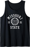 Elite Authentics Missouri State Bears Stamp Officially Licensed Tank Top - Black