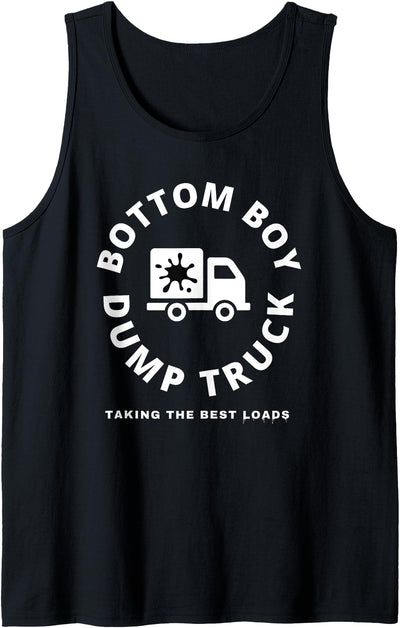 Bottom Boy Dump Truck Gay Muscle Daddy Bear Pride LGBTQ Tank Top