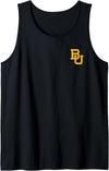 Elite Authentics Baylor Bears Left Chest Icon Officially Licensed Tank Top - Black
