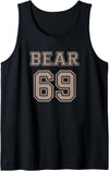 Gay Bear T-Shirts Gay Pride Bear Community lgbtq pride for Cubs - Bear 69 Tank Top - Black