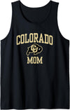Elite Authentics Colorado Buffaloes Mom Icon Black Officially Licensed Tank Top - As Pictured