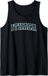 Campus Lab Ithaca College Bombers Arch Logo Tank Top - As Pictured