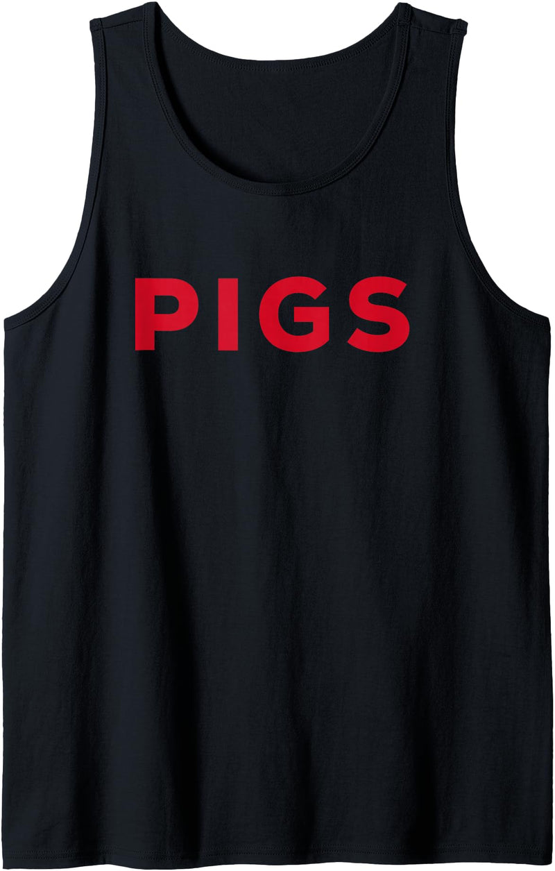 Arkansas Sports Designs PIGS Arkansas Tank Top - Black