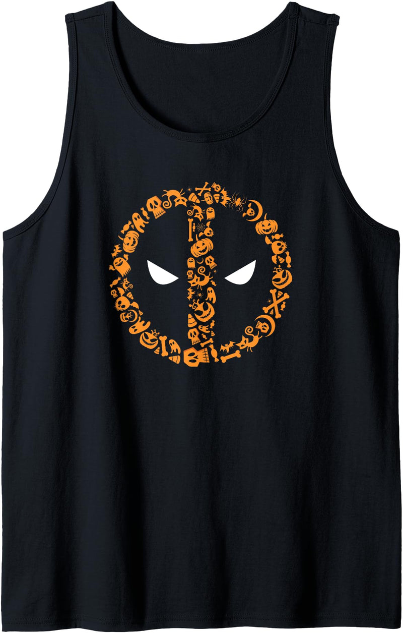 Marvel Deadpool Halloween Icons Tank Top - As Pictured