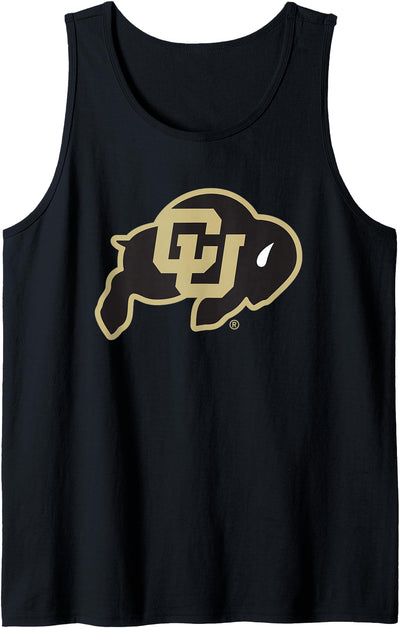 Elite Authentics Colorado Buffaloes Icon Black Officially Tank Top