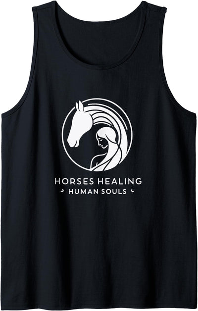Skinny Malinky Empowering Through Equine Therapy:Horses Healing Human Souls Tank Top