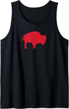 I Heart New York Shirt Buffalo 716, Vintage Tank Top - Black