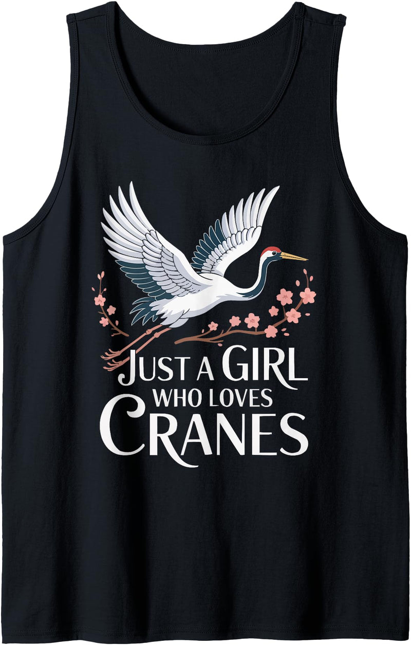 Sandhill Crane Birding Bird Lover SteMi Apparel Sandhill Crane Bird Lover Birdwatching Ornithology Birder Tank Top - Neon Pink