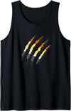Gay Bear Pride T-Shirts LGBT Gay Bear Pride Shirt For Men - Bear Paw Scratch Cub Tank Top - As Pictured