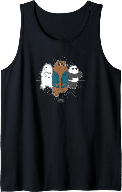 We Bare Bears Jacket Tank Top
