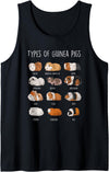 Funny Guinea Pig Sayings Design Shop Guinea Pig Types Of Guinea Pigs Tank Top - Black