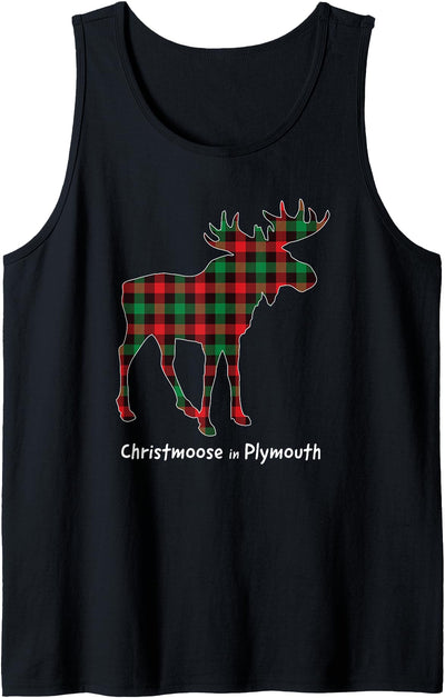 Cow Mn Christmas Lumberjack Plaid Love Minnesota Home Tank Top