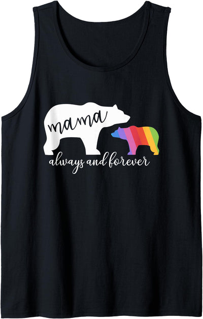 Mama Bear Gay Pride Momma and Mom 2018 LGBTQ Tank Top