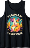 Guinea Pig Clothes Outfits For Kids Guinea Pig Costumes Girls Kids, It’s Guinea Be a Good Wheek Tank Top - Black