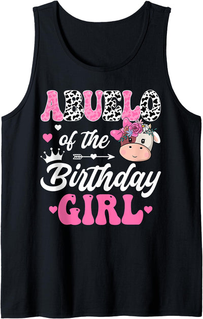 Cow Tank Top - Casual Sleeveless Farm Apparel