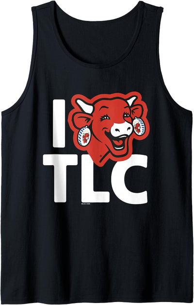 I Love Tlc the Laughing Cow Cheese Valentine's Day Tank Top