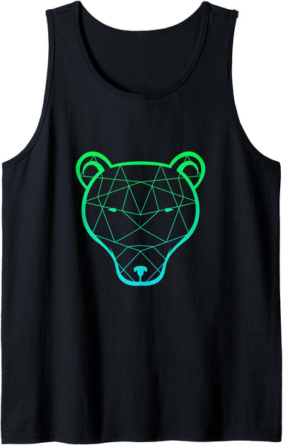 Bear grizzly bear brown bear mighty bear paw hunter wild Tank Top